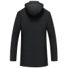 Wholesale of winter clothes for middle-aged and elderly men's cotton-padded jackets, thickened down cotton-padded jackets, mid-length casual cotton-padded jackets for dads Application Scenario